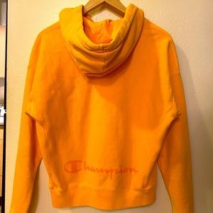 Champion peach hoodie